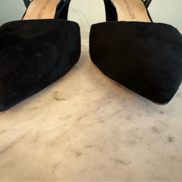 Tamara Mellon Suede Sling Backs - Picture 4 of 5